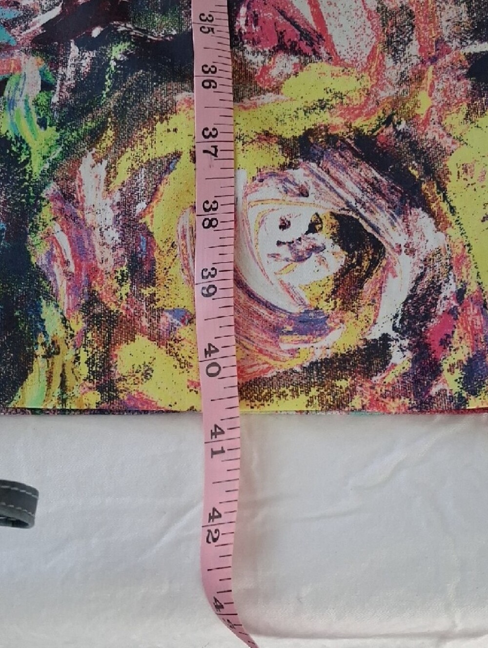 Painterly Floral Midi Sheath Dress in Multicolor - Picture 7 of 8